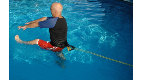 balance training in water 
