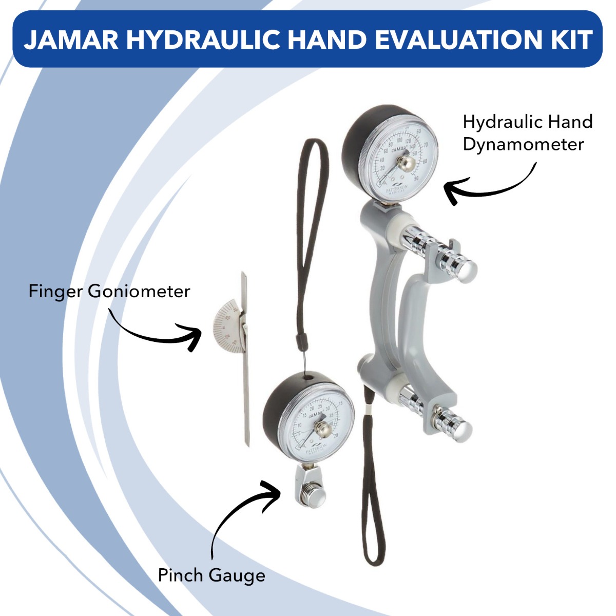 Jamar hand evaluation kit