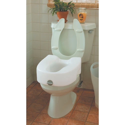 Ableware Premium Elevated Toilet Seat with Lock