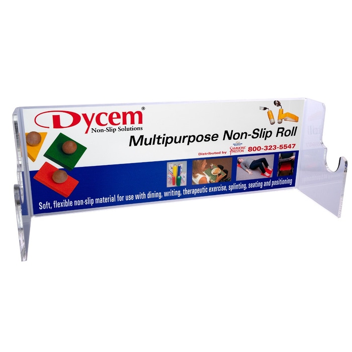 Dycem Non-Slip Bulk Roll Dispenser, Acrylic Reel Dispenser