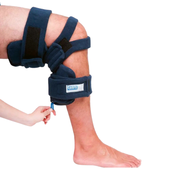 Comfy Locking Pull Ring Knee Orthosis