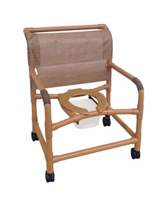 MJM Extra-Wide Shower and Commode Chair