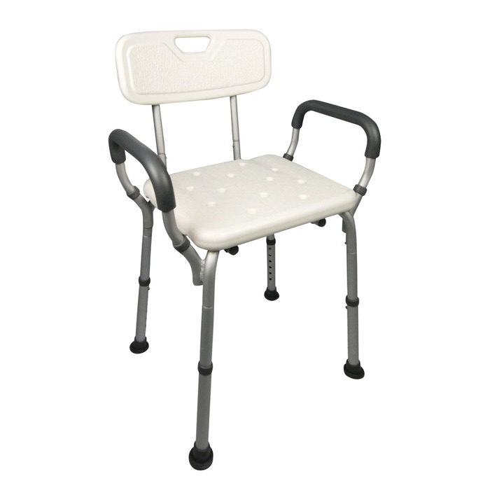 Homecraft Padded Back Shower Chair with Arms for Elderly and