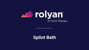 Rolyan Splint Bath