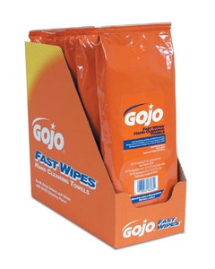 Gojo Fast Wipes Heavy-Duty Cleaning Towels