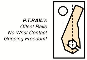 Off Set P.T. Rail