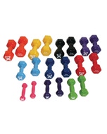 CanDo Standard Weight Dumbbell Set (20 pieces)