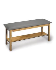 Hausmann Standard H-Brace Treatment Table with Shelf