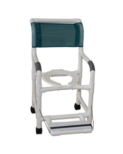 Wheeled Shower Chairs with Footrest