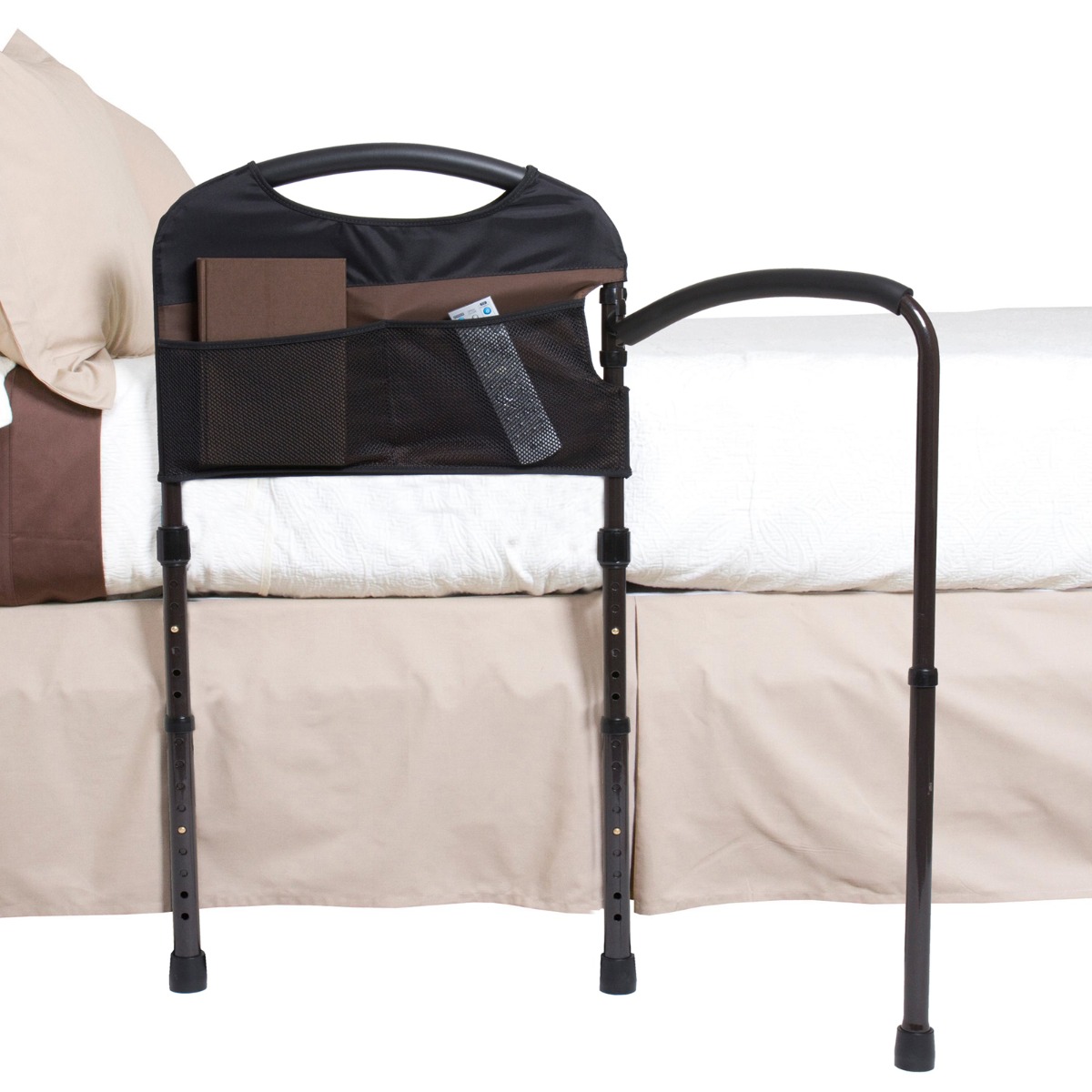 Mobility Bed Rail In use