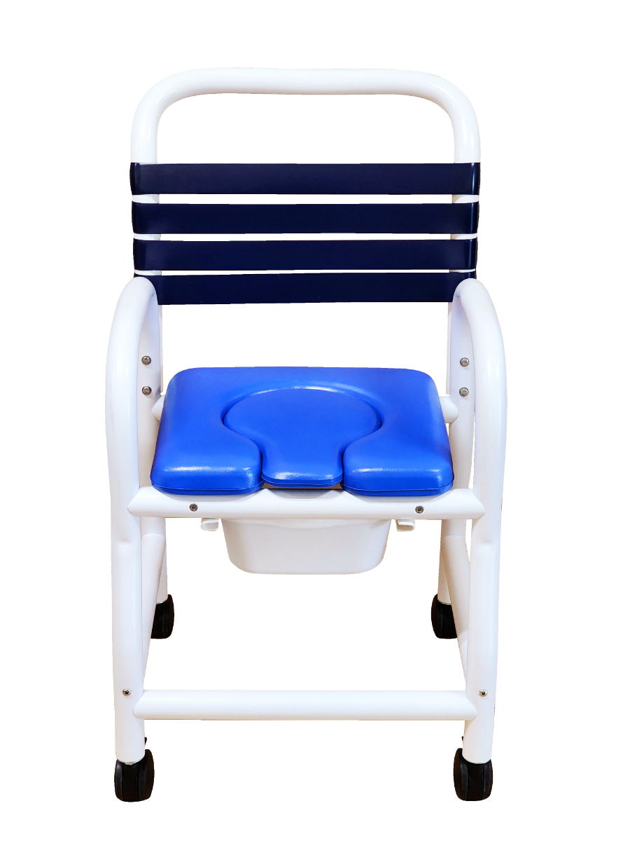 New Era 18" Shower Commode Chair 310lbs