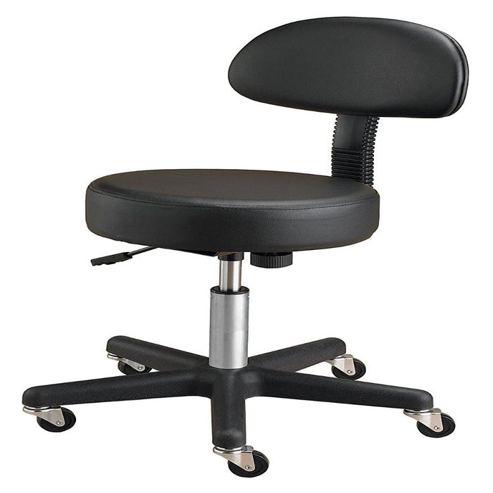 Pneumatic Therapy Stool with Backrest