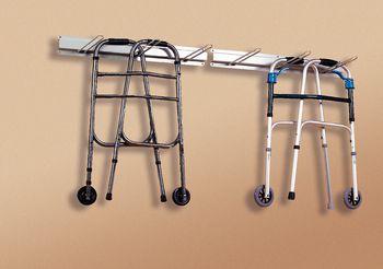 Sammons Preston Storage Rack: Organize Your Cans, Crutches