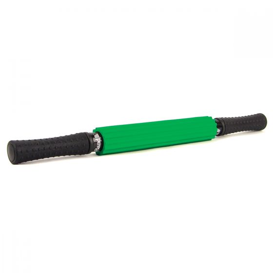 THERABAND Roller Massager, Standard, Green Ridged, Bilingual