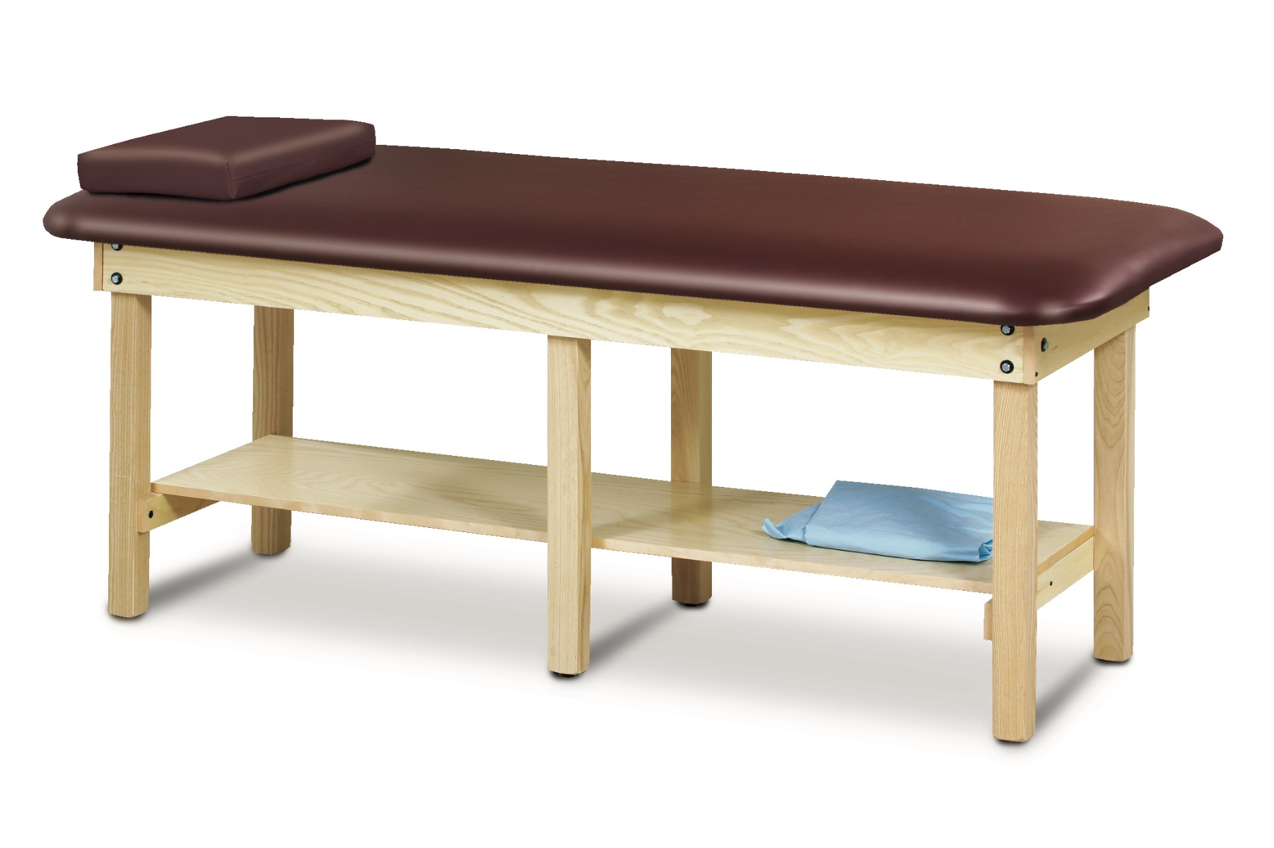 Clinton Industries Classic Series Bariatric Treatment Table with Shelf