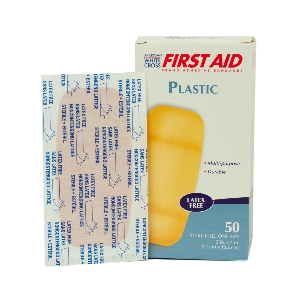 Extra Large Latex Free Plastic Bandages