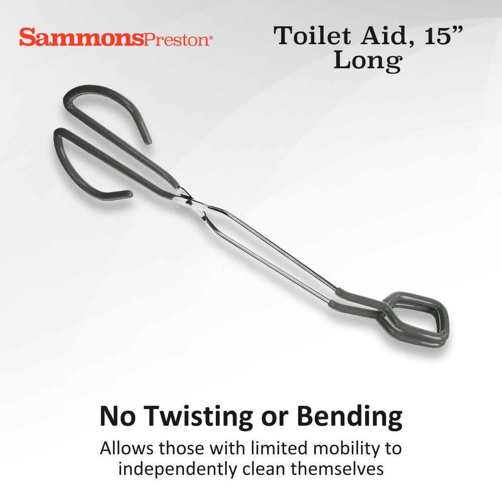 Sammons Preston Toilet Tongs | Toileting and Wiping Aid