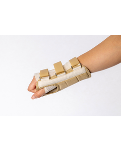 Rolyan Beige D-Ring Wrist Braces