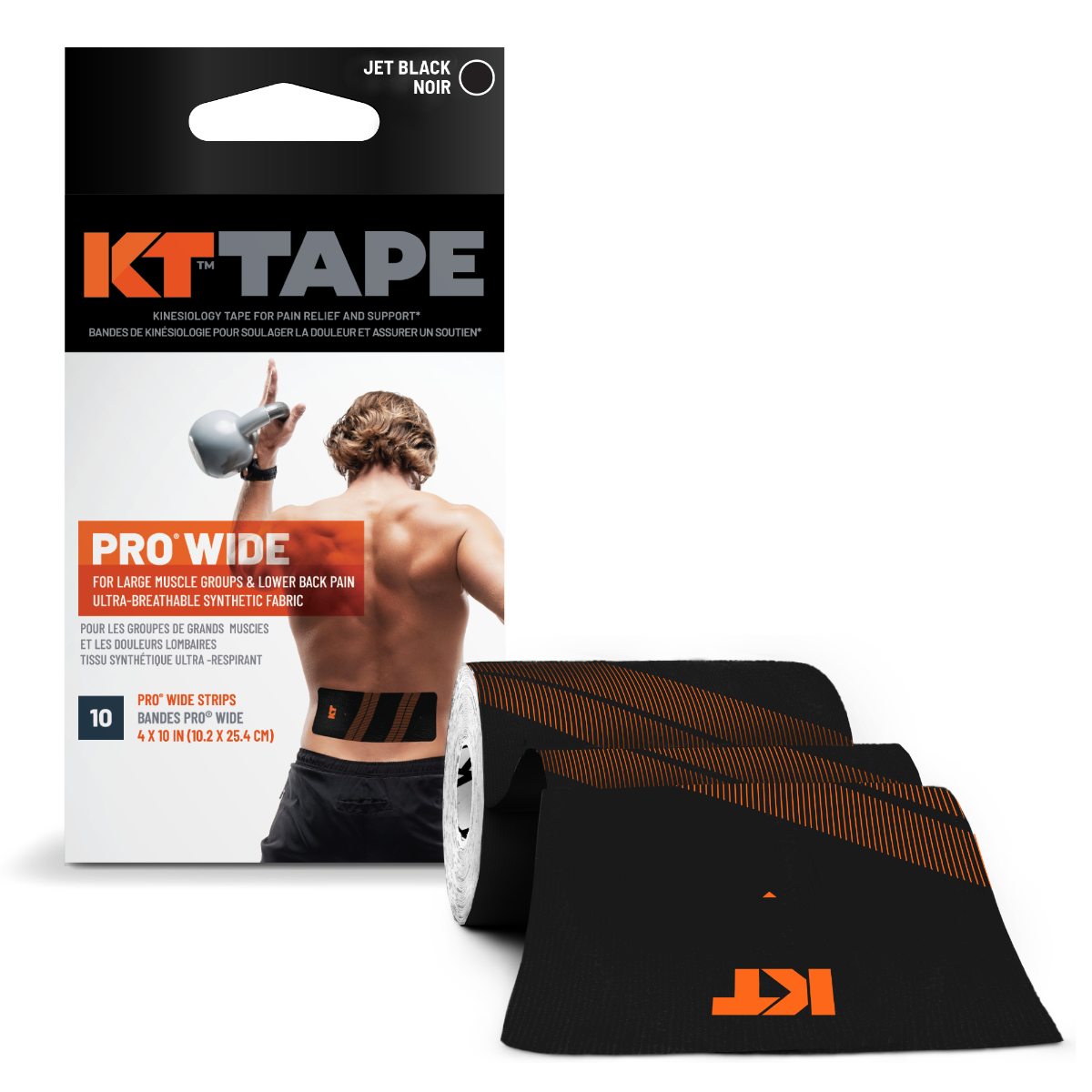 KT Tape® Pro Wide – Precut for Larger Muscle Groups | Performance