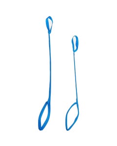 Leg lifter strap for safe and secure leg transfers