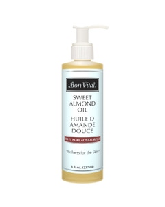 Bon Vital' Sweet Almond Oil 8 oz Bottle
