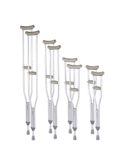 Days Standard Aluminum Axillary Crutches