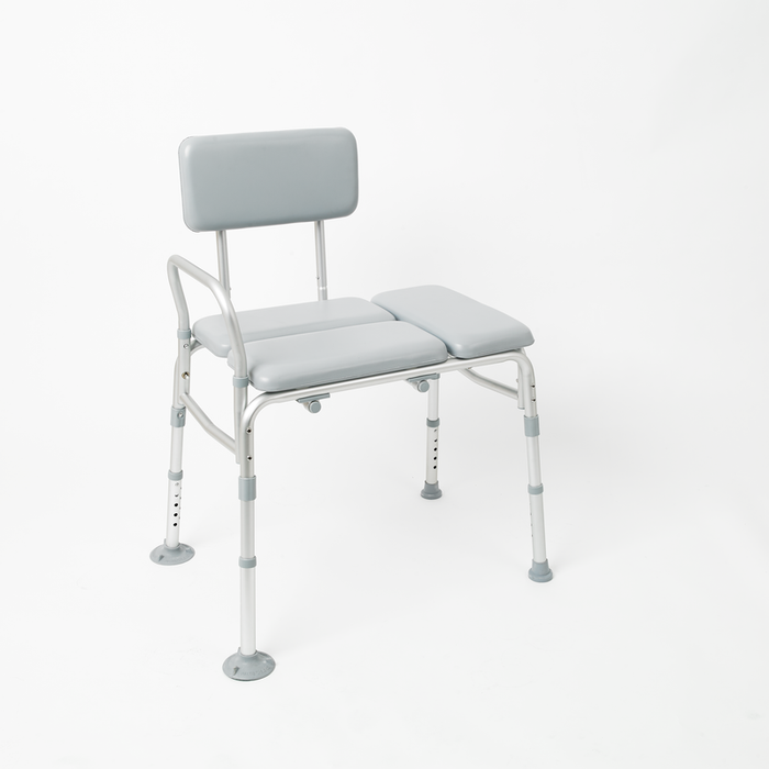 Padded Transfer Bench with Reversible Back Secure Comfortable