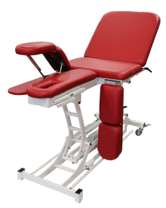 Last table leg and shoulder therapy table