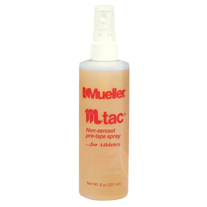Mueller M Tac Non-Aerosol Pre-Tape Spray, 8 oz, 12 ct Mueller M Tac Non-Aerosol Pre-Tape Spray, 8 oz, 12 ct