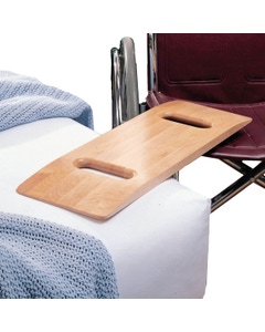 Transfer board with slots