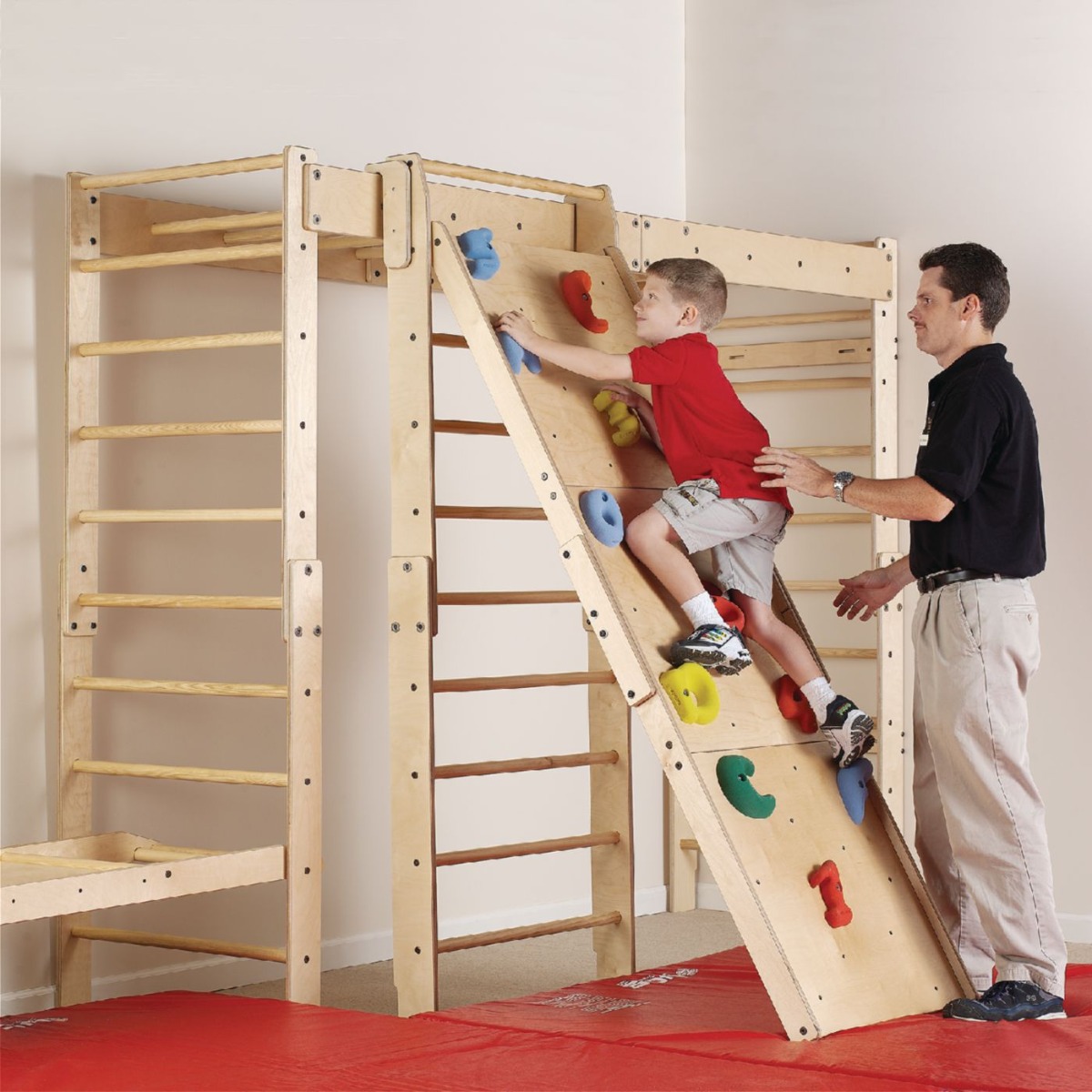 Sammons Preston Climbing Wall and Indoor Activity Fun Gym