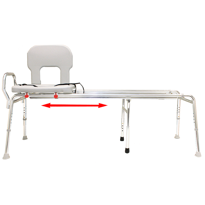 Sliding shower chair transfer bench hotsell