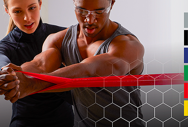 THERABAND Non-Latex Resistance Bands