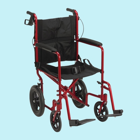lightweight aluminum transport-chair