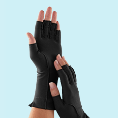 Isotoner Therapeutic Gloves (Black, Pairs)